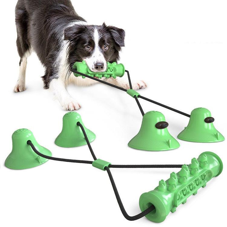Pet Dental Delight: Interactive Molar Toy For Clean Teeth And Training