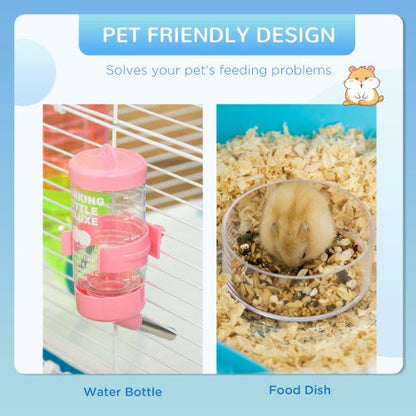 Oversized 23 Hamster Cage With Tube And Tunnel, Portable Carrying