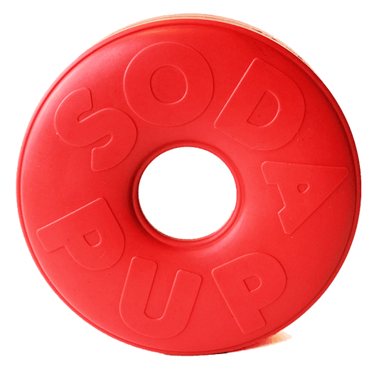 SP Life Ring Durable Rubber Chew Toy and Treat Dispenser for Dogs