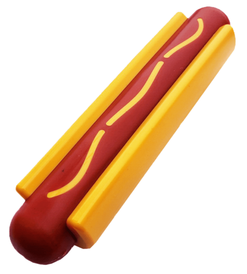 SP Hot Dog Ultra-Durable Chew Toy for Aggressive Chewers