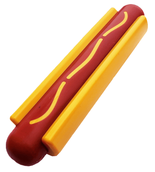 SP Hot Dog Ultra-Durable Chew Toy for Aggressive Chewers