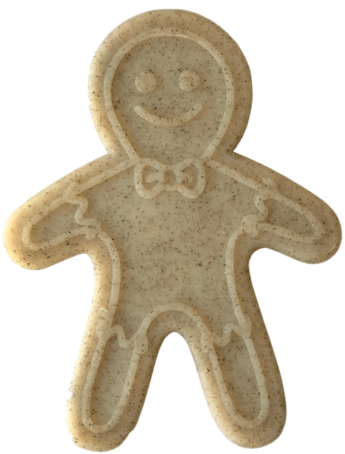 Gingerbread Man Ultra-Durable Chew Toy for Aggressive Chewers