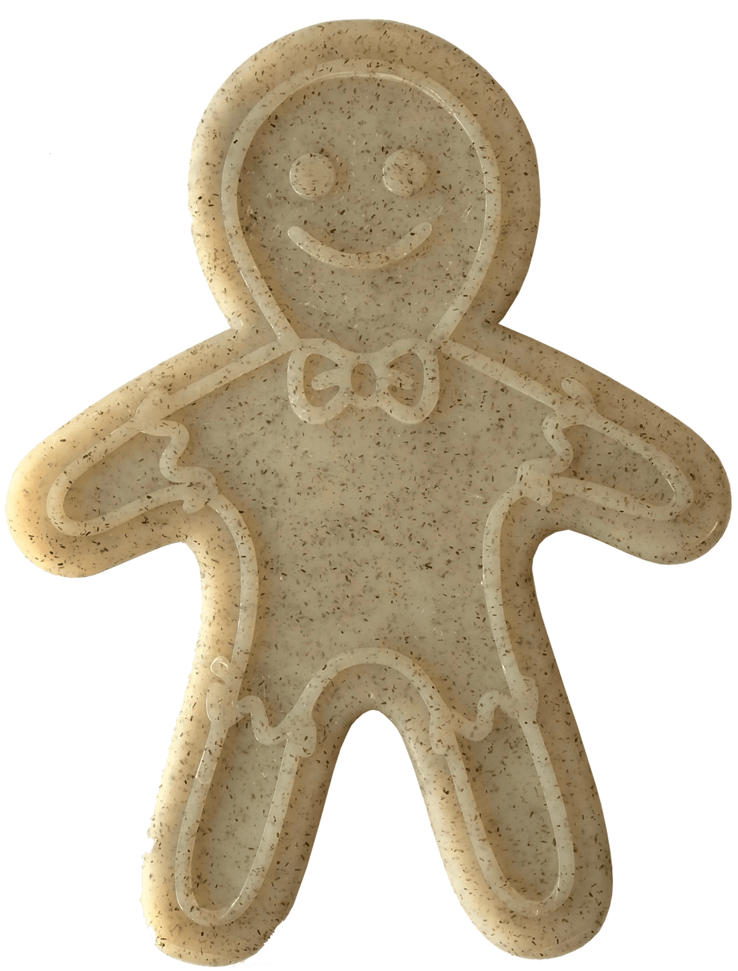 Gingerbread Man Ultra-Durable Chew Toy for Aggressive Chewers