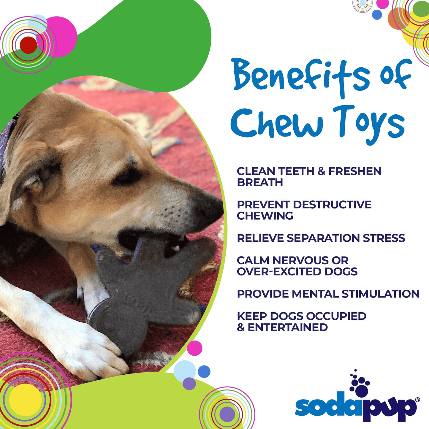 Gingerbread Man Ultra-Durable Chew Toy for Aggressive Chewers