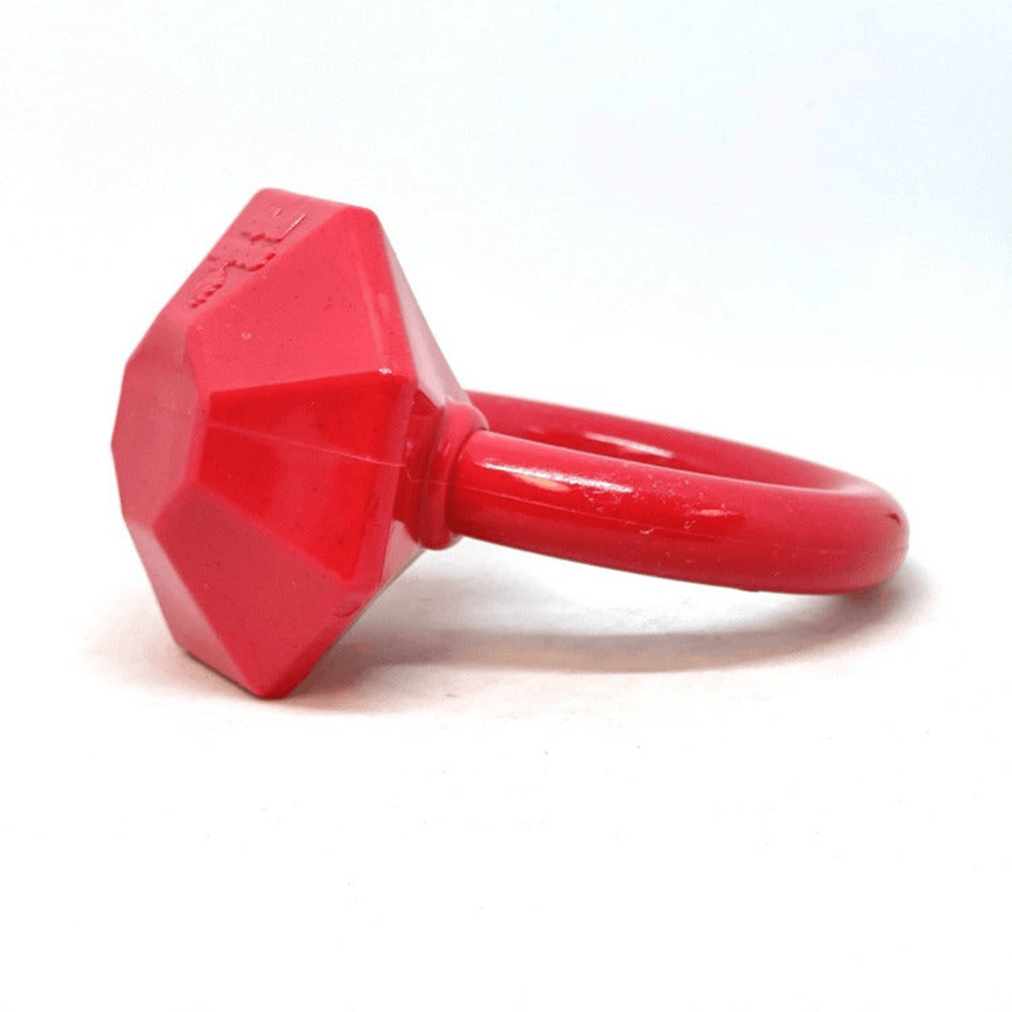 Durable Diamond Ring Teething Toy for Aggressive Chewers