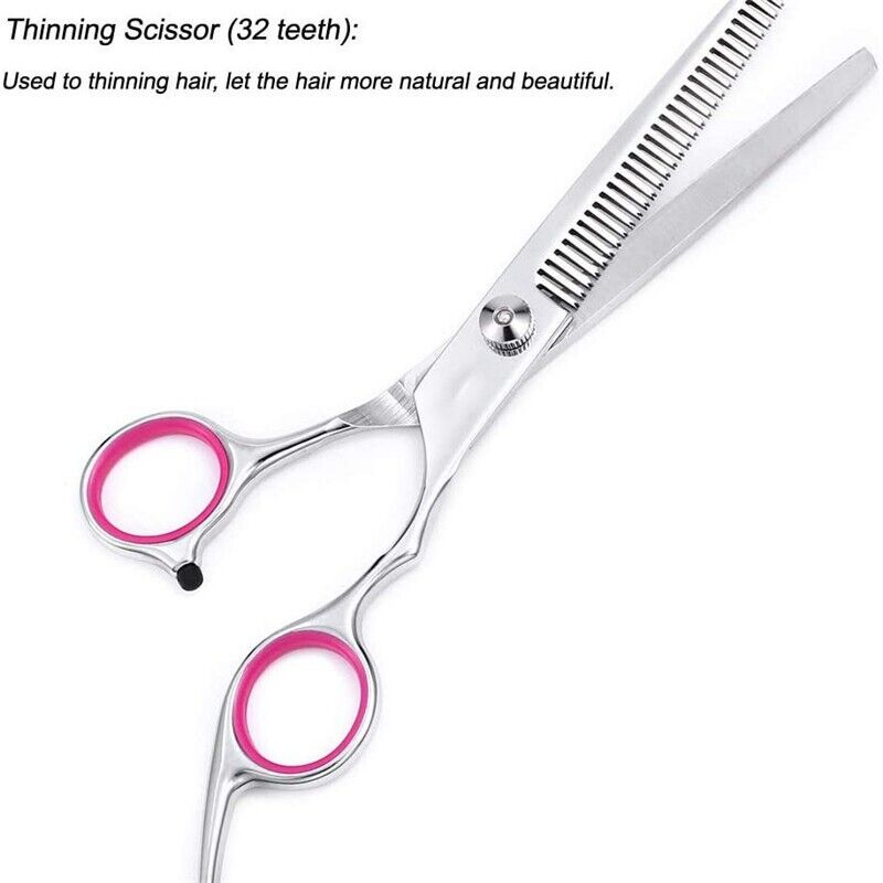 Pet Dog Grooming Scissors Stainless Straight Curved Thinning Shears