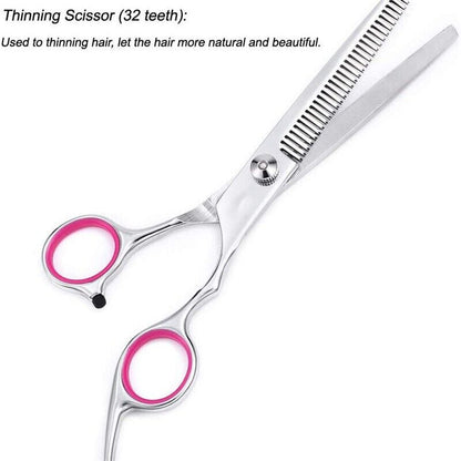 Pet Dog Grooming Scissors Stainless Straight Curved Thinning Shears