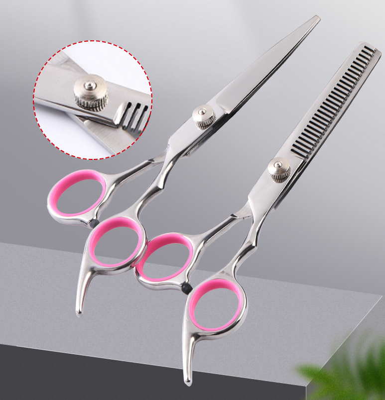 Pet Dog Grooming Scissors Stainless Straight Curved Thinning Shears