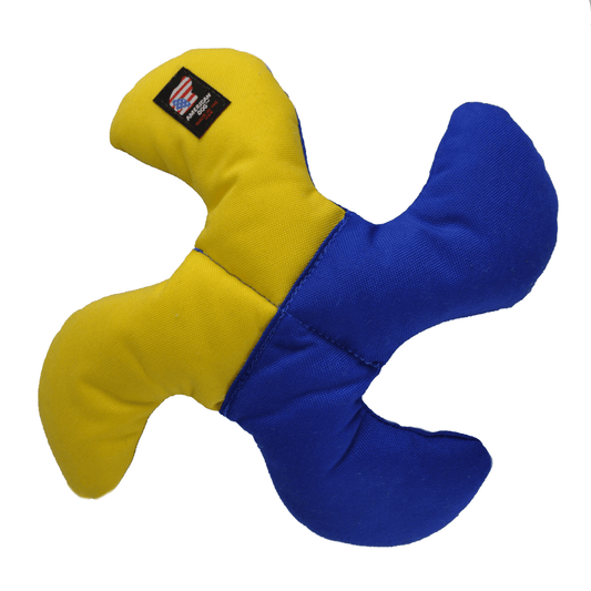 Lucky Dog High-Flying Flyer Toy - 12" Floating Squeak Disc