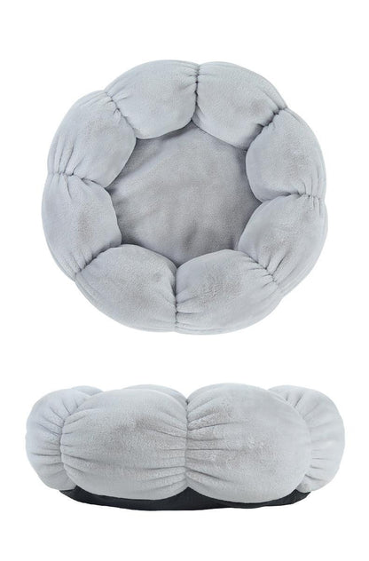 Floral Haven Pet Bed - Luxurious Flower-Shaped Blanket For Dogs And