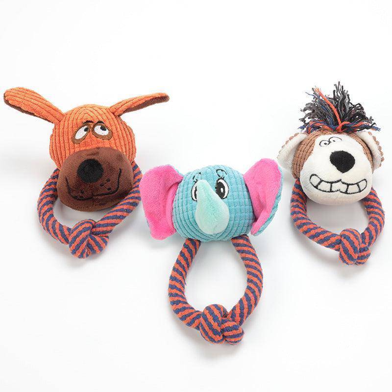 Playful Paws Cotton Rope Toys - Interactive Dog Teeth Cleaning And