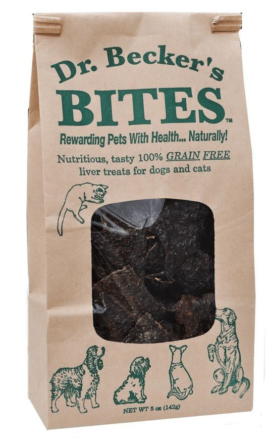 Dr. Becker's 100% Natural Beef Liver Bites for Dogs and Cats