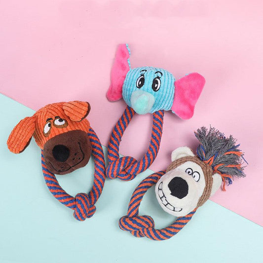 Playful Paws Cotton Rope Toys - Interactive Dog Teeth Cleaning And