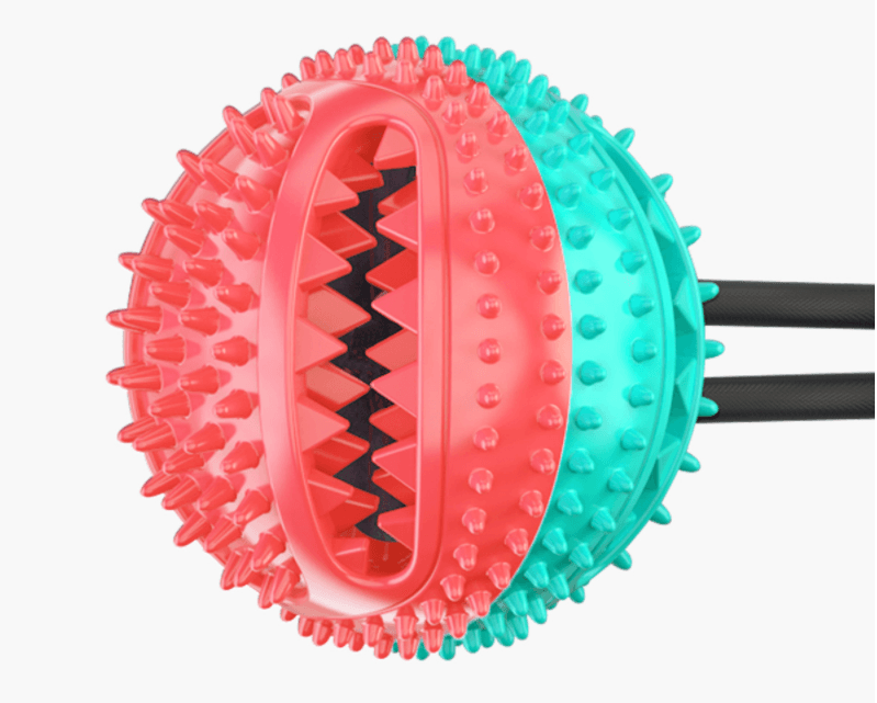 Pet Dental Delight: 360° Molar Bumps And Teeth Cleaning Toy