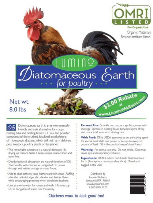 Food Grade Diatomaceous Earth for Poultry Care