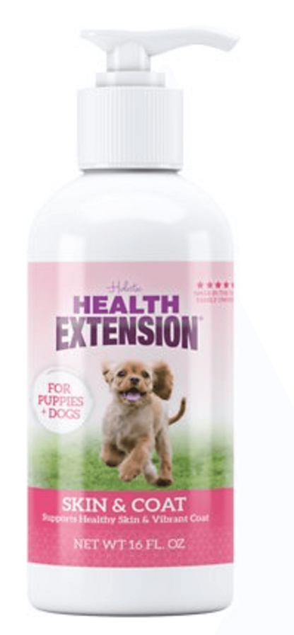 Health Extension Skin & Coat Liquid Vitamins for Optimal Coat Vitality