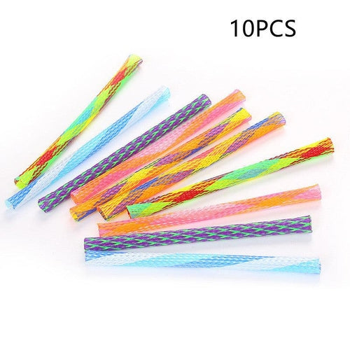Springy Cat Fun Bundle: 10 Telescopic Interactive Toys