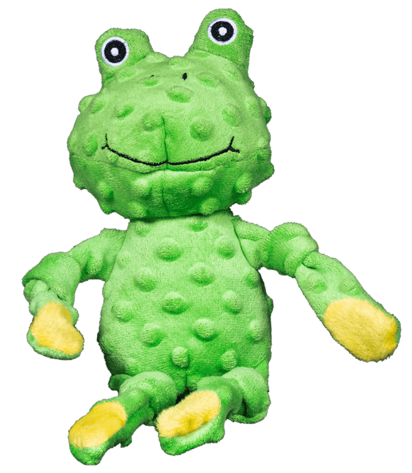 Furry Friends Frog Squeaker Plush Toy - 13 Inches