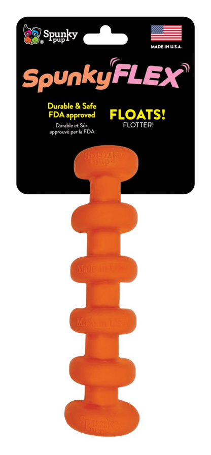 SpunkyFLEX Durable & Flexible Dog Toy - Safe and Non-Toxic