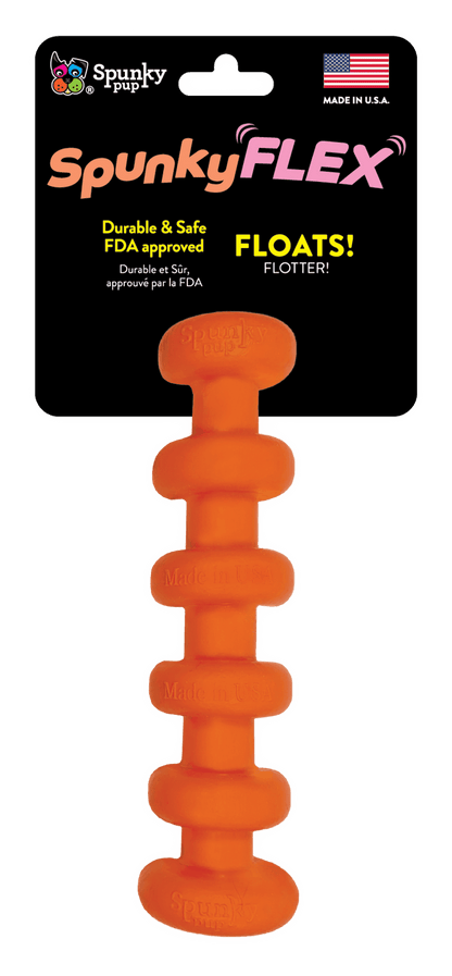 SpunkyFLEX Durable & Flexible Dog Toy - Safe and Non-Toxic