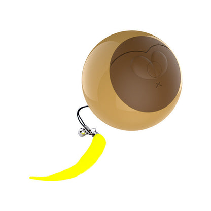 Glowing Auto Playful Kitty Spinning Orb