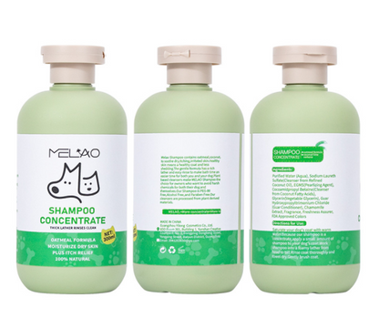 Mild Pet Oatmeal Wash Shampoo
