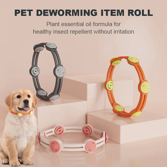 Pet Flea Protection Band Adjustable Cat Dog Anti Bug Collar Outdoor