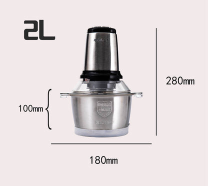 Portable electric meat mincer for home use