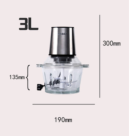 Portable electric meat mincer for home use