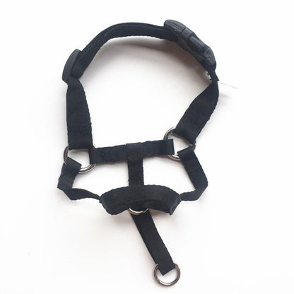 Pet Canine Snout Guard Stretchable Chew-proof Mesh Face Shield