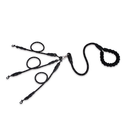 Durable Triple-Use Canine Lead for Golden Retrievers