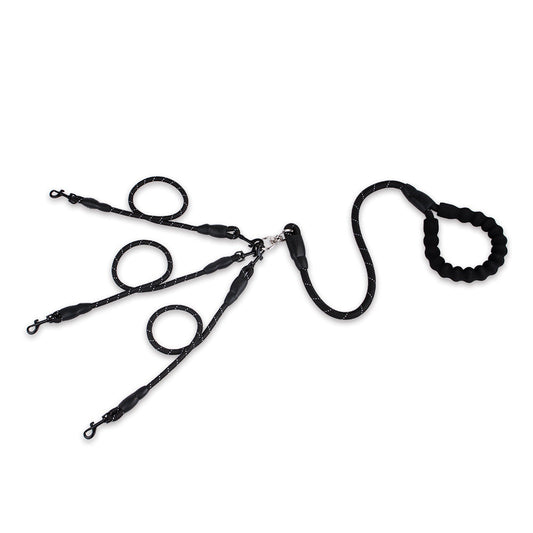 Durable Triple-Use Canine Lead for Golden Retrievers