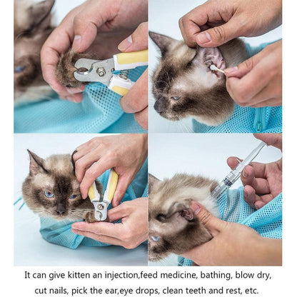 Adjustable Pet Soft Cat Grooming Bag: The Ultimate Multifunctional