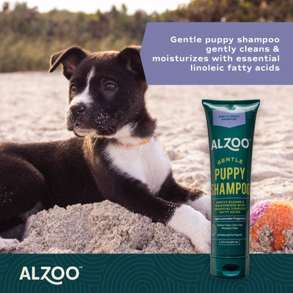 ALZOO Gentle Lavender Puppy Shampoo - 8oz