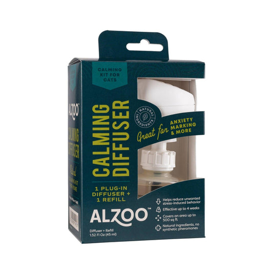 ALZOO Plant-Based Calming Diffuser Kit for Cats