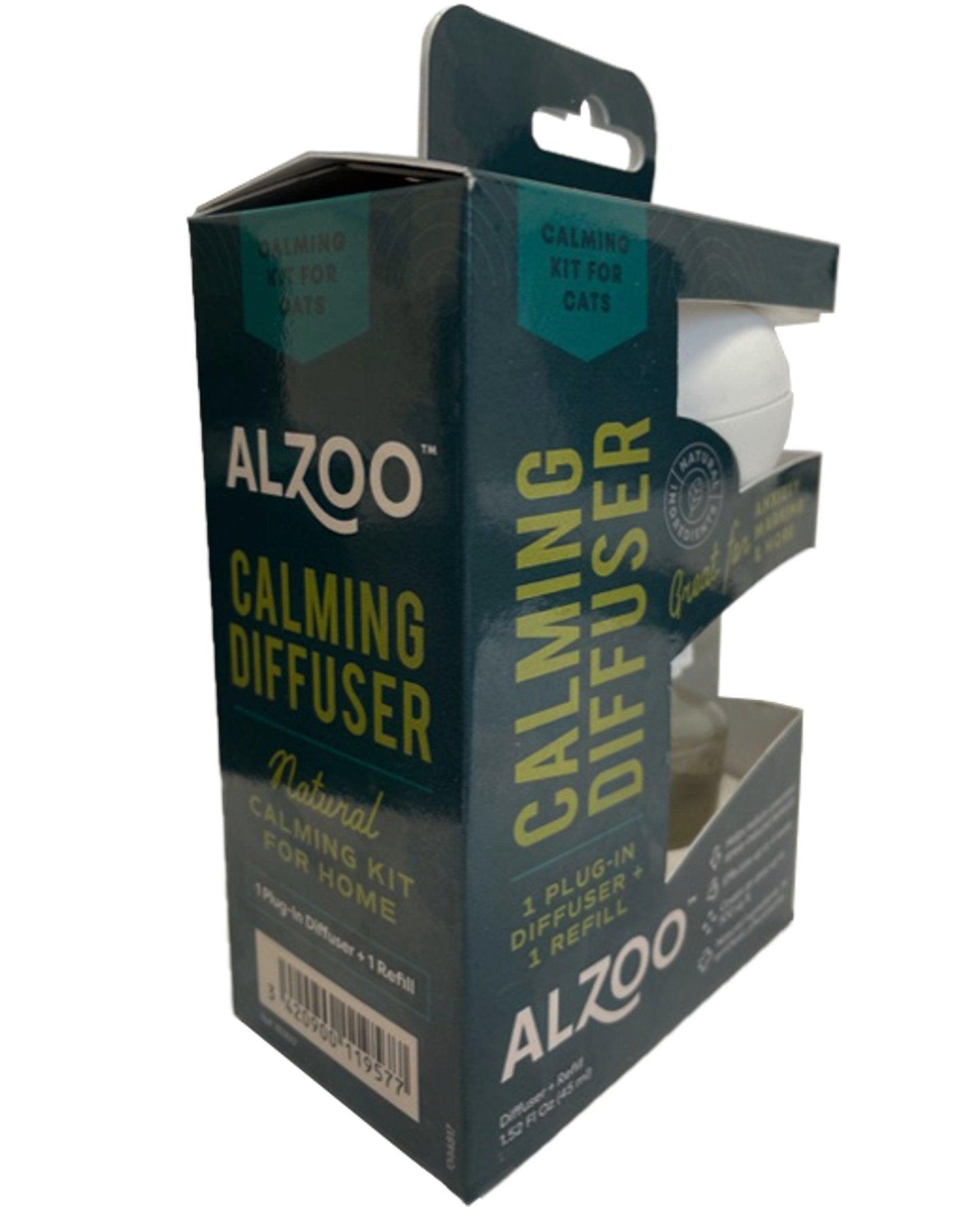 ALZOO Plant-Based Calming Diffuser Kit for Cats