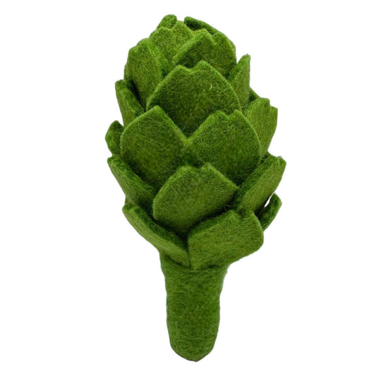 Artichoke Enrichment Toy for Dogs - Handmade Felt Puzzle