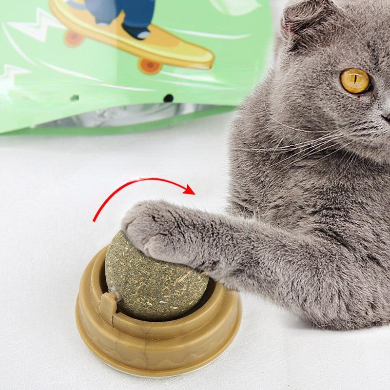 Minty Fresh Catnip Dental Treats - Rotary Molar Teeth Cleaning