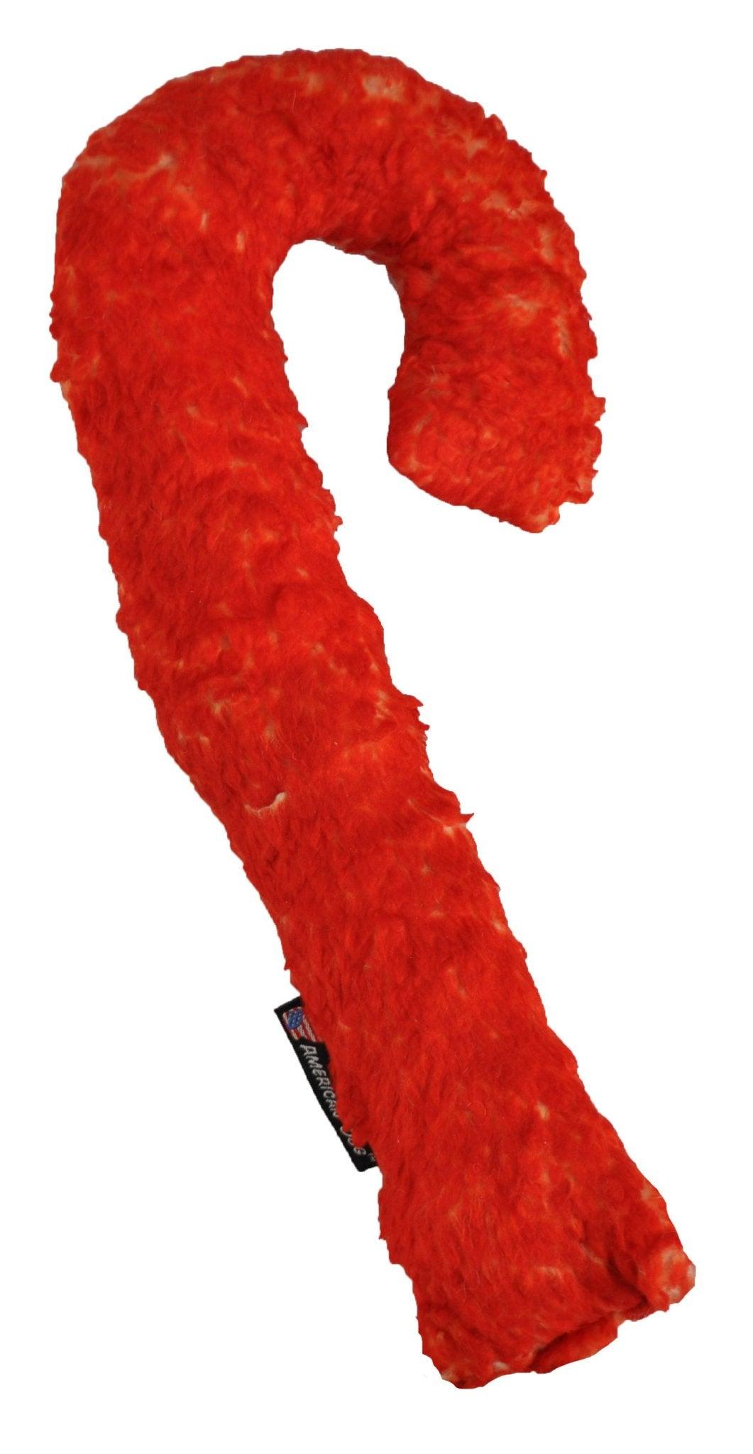 Candy Cane Squeaky Floating Dog Toy