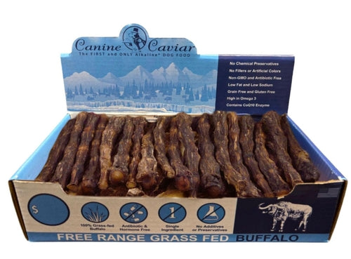 Canine Caviar 6" Grass-Fed Buffalo Rolls for Dogs