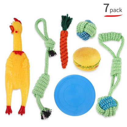 Interactive Plush Shiba Inu Dog Toy Set - Teeth Resistant And Bite