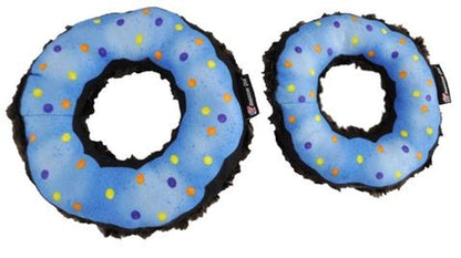 Chocolate Delight Minky Fleece Donut Dog Toy - Large