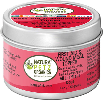 Comprehensive First Aid & Wound Support Meal Topper for Pets