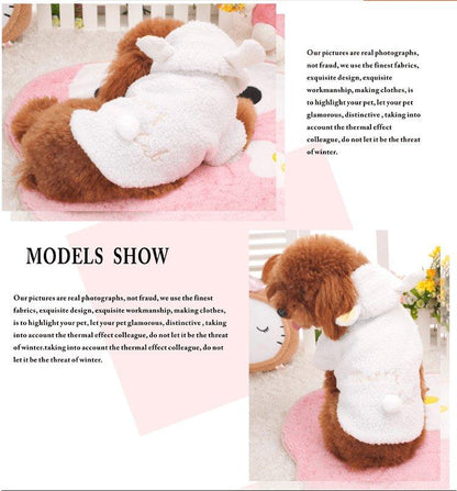Cozy Woolly Sheep Pet Costume