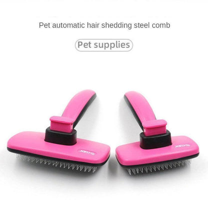 Curly Dog Hair Removal Comb Grooming Brush Stainless Steel Cats Combs