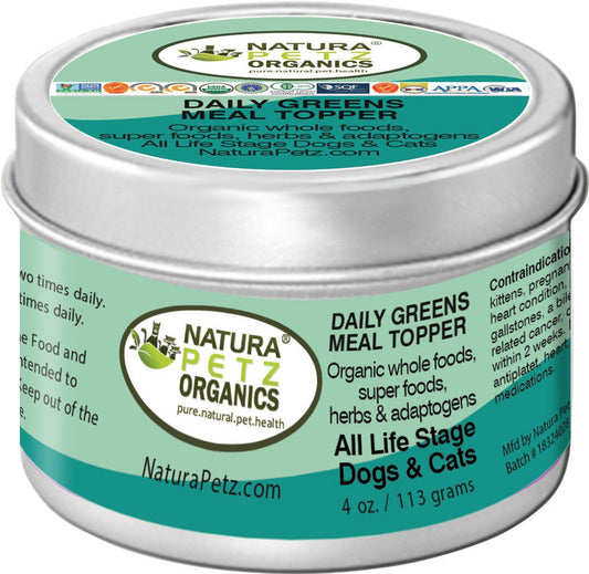 Daily Greens Glow Multi-Vitamin Meal Topper for Dogs and Cats
