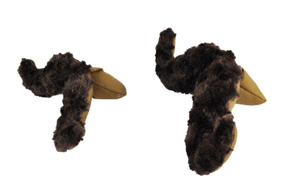Dapper Dog Mustache Plush Toy - Large