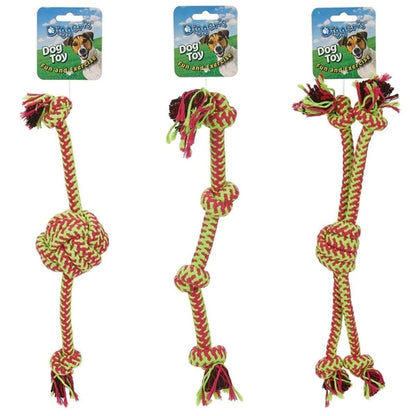 Digger's 20-Inch Assorted Rope Toys for Engaging Play and Healthy