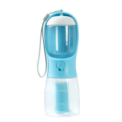 Dog Water Cup Drinking Food Garbage Bag Three-In-One Portable