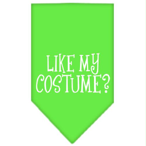 Mirage Pet Products 66-94 SMLG Like my costume Screen Print Bandana Li